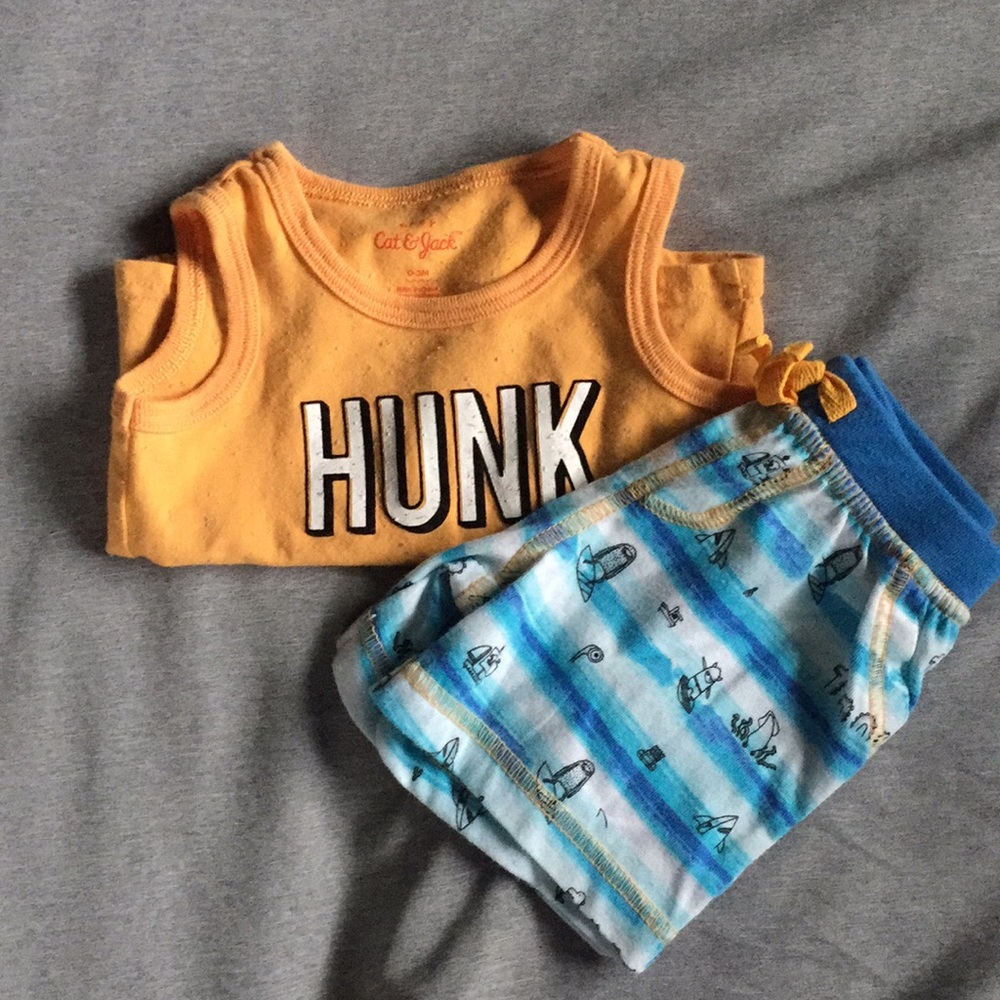 Baby Boy's Summer Set